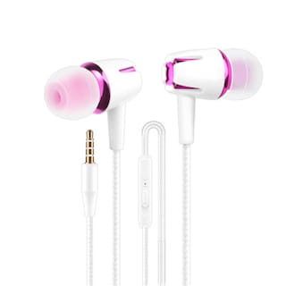 Foto 6 | Foto 6 | Auriculares Con Cable Universales De 3,5 Mm Con Micrófono E18 Gold - Venta Internacional.