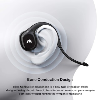 Foto 5 | Foto 5 | Auriculares Inalámbricos Moing de Conducción Ósea Bluetooth 5.0 Negros - Venta Internacional