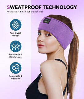 Foto 4 | Foto 4 | Auriculares para Dormir Musicozy con Diadema Bluetooth 5.2 - Venta Internacional