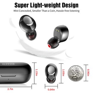 Foto 6 | Foto 6 | Auriculares Inalámbricos Supfine V10 Bluetooth 5.2 con Carga Inalámbrica - Venta Internacional