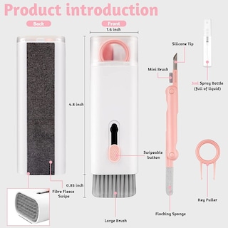 Foto 5 | Foto 5 | Kit de Limpieza 7 en 1 para PC/Auriculares y Teléfono Celular - Venta Internacional