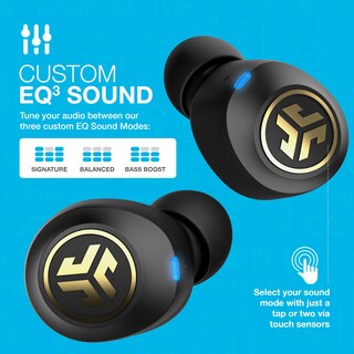 Foto 6 | Foto 6 | Auriculares Bluetooth JLab JBuds Air Icon con Funda de Carga Negro con Dorado - Venta Internacional