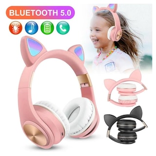 Foto 3 | Foto 3 | Auriculares Inalámbricos Bluetooth 5.0 Cat Premium Cat Pink - Venta Internacional