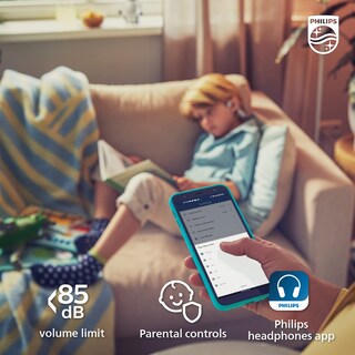 Foto 5 | Foto 5 | Auriculares Bluetooth Philips de Oído Grises Abierto para Niños Tak4607gy - Venta Internacional