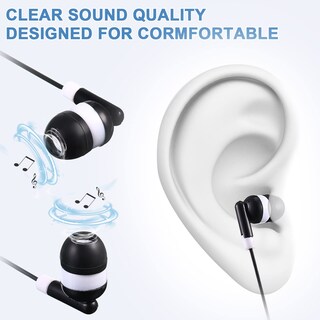 Foto 5 | Foto 5 | Paquetes De 160 Auriculares Konohan A Granel Con Cable Para El Aula De Niños - Venta Internacional.