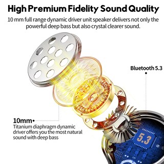 Foto 2 | Foto 2 | Auriculares Inalámbricos Xiwxi Immersive Sound Ipx8 A Prueba De Agua Bluetooth 5.3 - Venta Internacional.