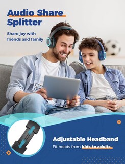 Foto 2 | Foto 2 | Auriculares Iclever Hs22 Para Niños Con Divisor Para Compartir, Volumen De 94 Db - Venta Internacional.