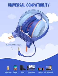 Foto 4 | Foto 4 | Auriculares New Bee Kh20 Kids Con Micrófono De Volumen Limitado - Venta Internacional.