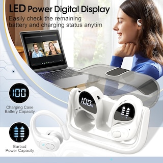 Foto 5 | Foto 5 | Auriculares Inalámbricos Aptkdoe 75hrs Bluetooth 5.3 Headphone Sport - Venta Internacional.