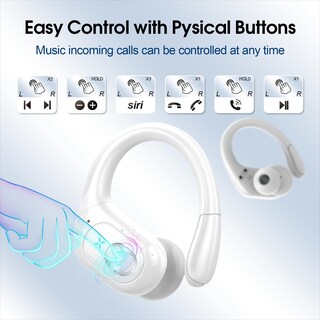 Foto 7 | Foto 7 | Auriculares Inalámbricos Aptkdoe 75hrs Bluetooth 5.3 Headphone Sport - Venta Internacional.