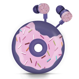 Foto 1 | Foto 1 | Auriculares Qearfun Donut Para Niños Con Micrófono Y Funda De Almacenamiento - Venta Internacional.