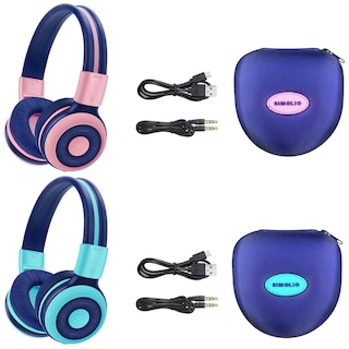 Foto 1 | Foto 1 | Auriculares Inalámbricos Bluetooth Simolio Kids Con Límite De Volumen - Venta Internacional.