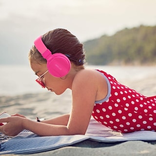 Foto 6 | Foto 6 | Auriculares Gorsun Kids Estéreo Ligeros Con Cable Rosa - Venta Internacional.
