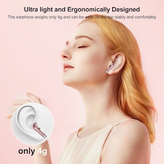 Foto 6 | Foto 6 | Auriculares Inalámbricos Pomuic W23 Bluetooth 5.3 Stereo 40h Playtime - Venta Internacional.