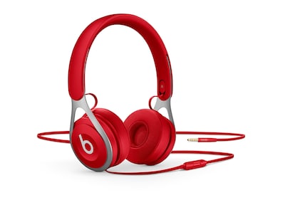 Foto 4 | Foto 4 | Auriculares Supraaurales Beats Ep Con Cable, Micrófono Y Controles, Color Rojo - Venta Internacional.