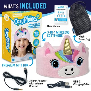 Foto 3 | Foto 3 | Auriculares Inalámbricos Para Niños Pequeños Cozyphones 3.0 Para Niños De Más De 2 Años - Venta Internacional.