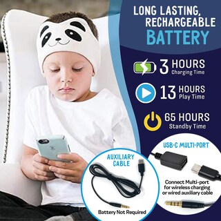 Foto 7 | Foto 7 | Auriculares Inalámbricos Para Niños Pequeños Cozyphones 3.0 Para Niños De Más De 2 Años - Venta Internacional.