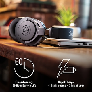 Foto 5 | Foto 5 | Auriculares Supraaurales Inalámbricos Audio-technica Ath-m20xbt Negros - Venta Internacional.