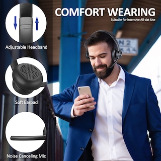 Foto 3 | Foto 3 | Auriculares Bluetooth Ekvanbel V5.2 Inalámbricos Con Cancelación De Ruido - Venta Internacional.