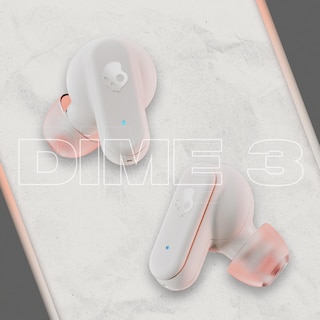 Foto 3 | Foto 3 | Auriculares Inalámbricos Skullcandy Dime 3 Con Batería De 20 Horas, Hueso Y Naranja - Venta Internacional.