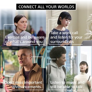 Foto 2 | Foto 2 | Auriculares Inalámbricos Sony Linkbuds con Alexa Gris - Venta Internacional