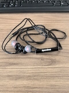 Foto 6 | Foto 6 | Auriculares Intraurales Metálicos Con Cable Apexone Con Micrófono Y Control De Volumen - Venta Internacional.