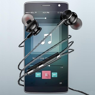 Foto 7 | Foto 7 | Auriculares Intraurales Metálicos Con Cable Apexone Con Micrófono Y Control De Volumen - Venta Internacional.