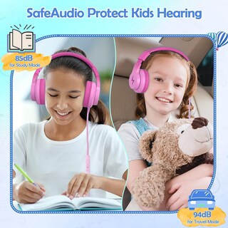 Foto 2 | Foto 2 | Auriculares Candy Bila Kids Over Ear Con Micrófono Y Limitador De Volumen - Venta Internacional.