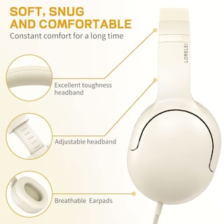 Foto 2 | Foto 2 | Auriculares Lorelei E5 con Cable Plegables con Conector de 3.5 mm para Niños - Venta Internacional