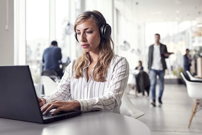 Foto 5 | Foto 5 | Auriculares Epos Adapt 360 Negros De Doble Cara Inalámbricos Bluetooth - Venta Internacional.