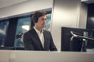 Foto 7 | Foto 7 | Auriculares Epos Adapt 360 Negros De Doble Cara Inalámbricos Bluetooth - Venta Internacional.