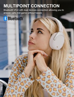 Foto 5 | Foto 5 | Auriculares Supraaurales Inalámbricos Edifier W830nb Con Anc Blancos - Venta Internacional.