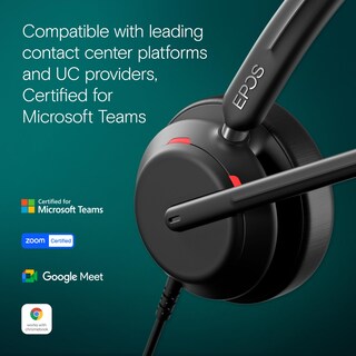 Foto 4 | Foto 4 | Auriculares De Oficina Epos Impact 760t Con Micrófono Microsoft Teams - Venta Internacional.