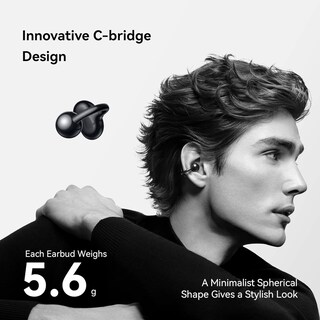 Foto 2 | Foto 2 | Auriculares Inalámbricos Huawei Freeclip Open Ear Bluetooth Black - Venta Internacional.