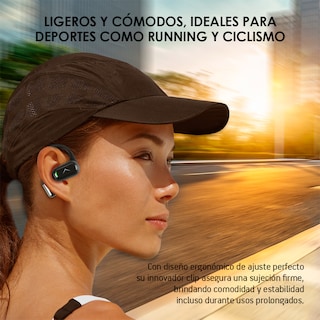 Foto 6 | Foto 6 | Audifonos Inalámbricos Sport Open Ear Bt 5.3 Negro