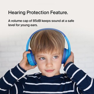 Foto 5 | Foto 5 | Auriculares Inalámbricos Belkin Soundform Mini Kids Con Micrófono, Color Azul - Venta Internacional.