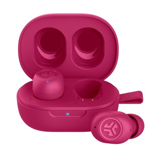 Foto 1 | Foto 1 | Auriculares Bluetooth Jlab Jbuds Mini Con Funda De Carga, Color Rosa Intenso - Venta Internacional.