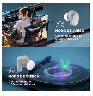 Foto 4 | Foto 4 | Audífonos Htc Inalámbricos Bluetooth 5.3, Color Plateado