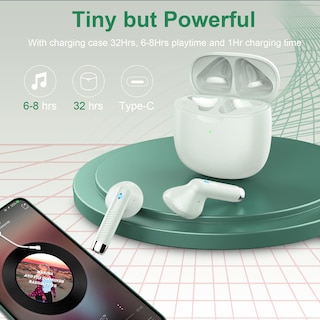 Foto 7 | Foto 7 | Auriculares Inalámbricos Jxrev Bluetooth 5.3 Stereo Bass Ip7 A Prueba De Agua - Venta Internacional.