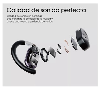 Foto 4 | Foto 4 | Audífonos Or4 Bluetooth Inalámbricos Over-ear Led, Negro/violeta