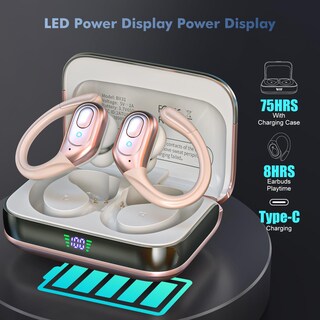 Foto 2 | Foto 2 | Auriculares Inalámbricos Bluetooth Con 75 Horas De Reproducción Ipx7 - Venta Internacional.