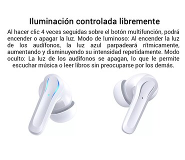 Foto 2 | Foto 2 | Audífonos In-ear Inalámbricos Con Cancelación De Ruido Blanco