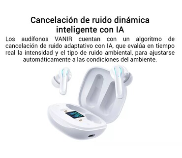 Foto 3 | Foto 3 | Audífonos In-ear Inalámbricos Con Cancelación De Ruido Blanco