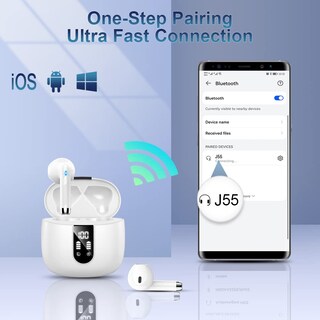 Foto 6 | Foto 6 | Auriculares Inalámbricos Wasart Bluetooth 5.3 40h Playtime - Venta Internacional