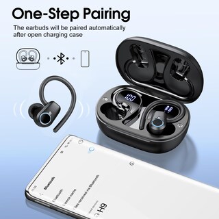 Foto 5 | Foto 5 | Auriculares Inalámbricos Poounur H9 Bluetooth 5.3 Sport 50h Ip7 Impermeables - Venta Internacional