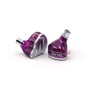 Foto 2 | Foto 2 | Auriculares Linsoul Kz Zsn Pro Hybrid 1ba+1dd Con Micrófono Morado - Venta Internacional