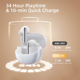 Foto 6 | Foto 6 | Auriculares Inalámbricos QCY Melobuds Pro Adaptive Anc 34h Playtime - Venta Internacional
