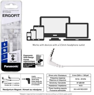 Foto 7 | Foto 7 | Audífonos Alámbricos Panasonic con Micrófono-Venta Internacional