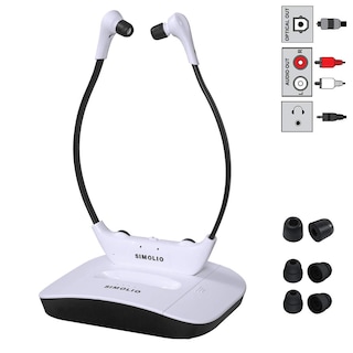 Foto 1 | Foto 1 | Auriculares Inalámbricos Simolio 2.4g Digital Tv Con Batería De Repuesto - Venta Internacional.