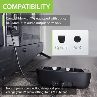 Foto 4 | Foto 4 | Auriculares Inalámbricos Para Tv Avantree Ensemble Con Base De Carga - Venta Internacional.